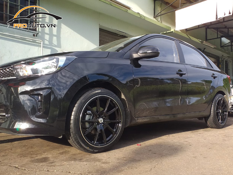 Dán wrap đổi màu Kia Soluto