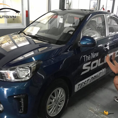 Wrap Đổi Màu Xe Kia Soluto