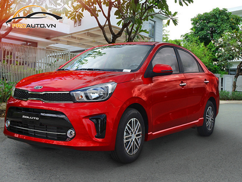 Dán wrap đổi màu xe Kia Soluto