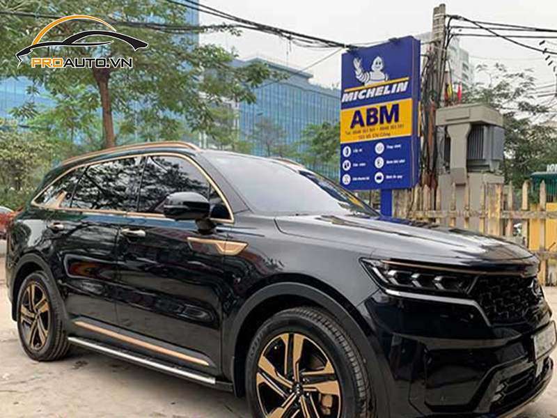 Bảng giá dán wrap đổi màu xe Kia Sorento