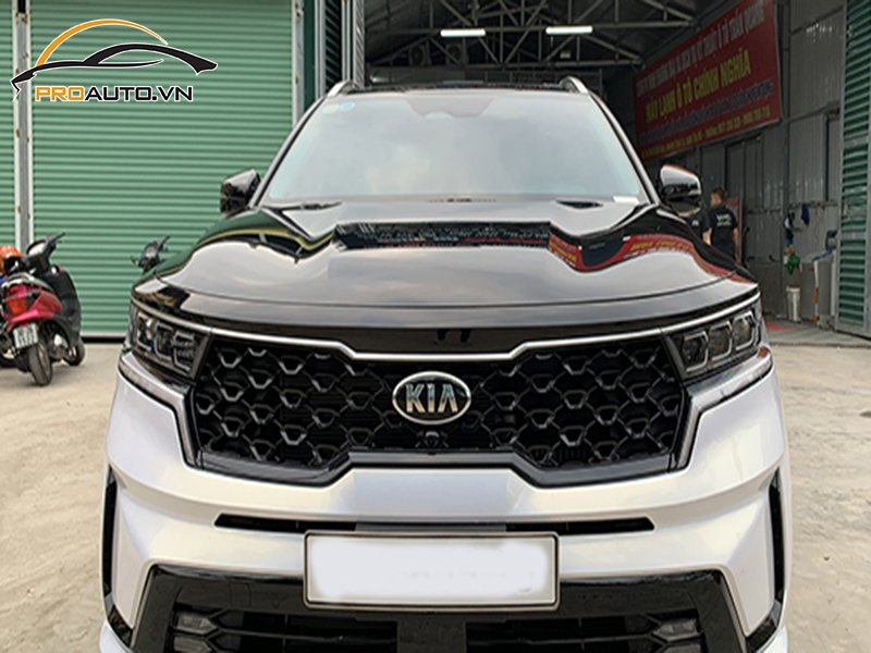 Dán wrap đổi màu Kia Sorento