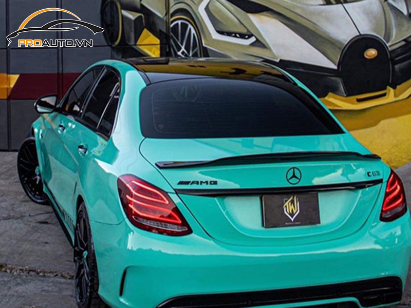 Wrap đổi màu xe Mercedes A-Class