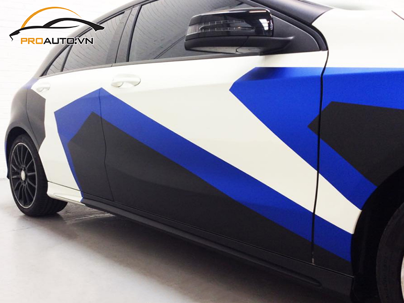Dán wrap đổi màu Mercedes A-Class