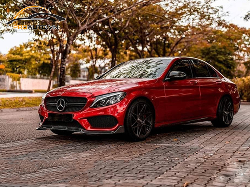 Wrap đổi màu xe Mercedes E-Class