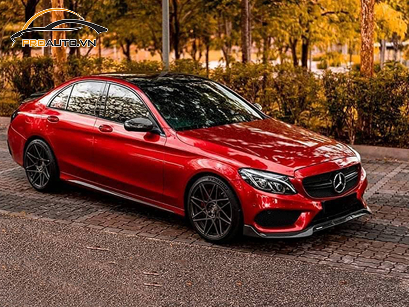 Dán wrap đổi màu Mercedes E-Class