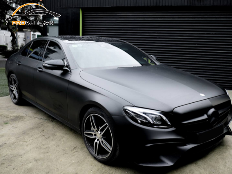 Bảng giá dán wrap đổi màu xe Mercedes E-Class