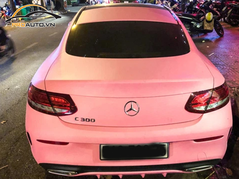 Dán wrap đổi màu Mercedes GLC 300