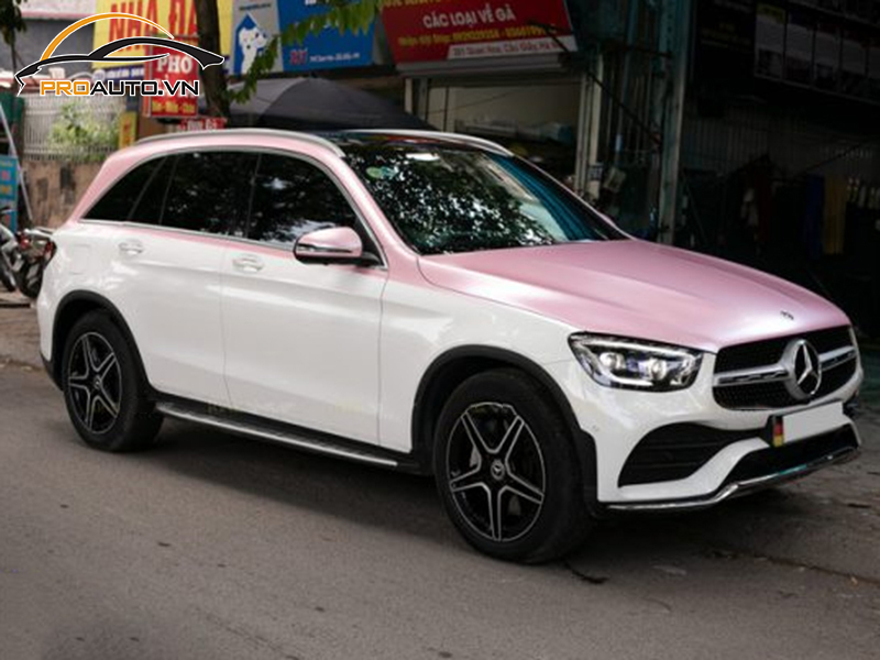 Dán wrap đổi màu Mercedes GLC 300