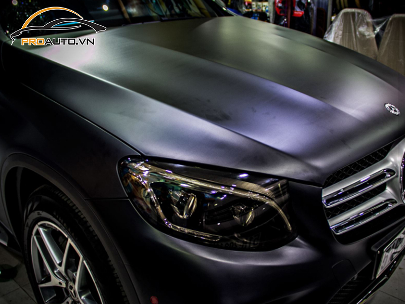 Bảng giá dán wrap đổi màu xe Mercedes GLC 300
