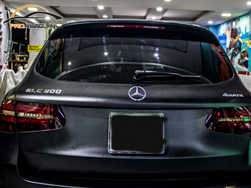Dán wrap đổi màu xe Mercedes GLC 300