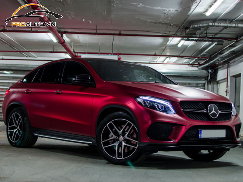Dán wrap đổi màu Mercedes GLE