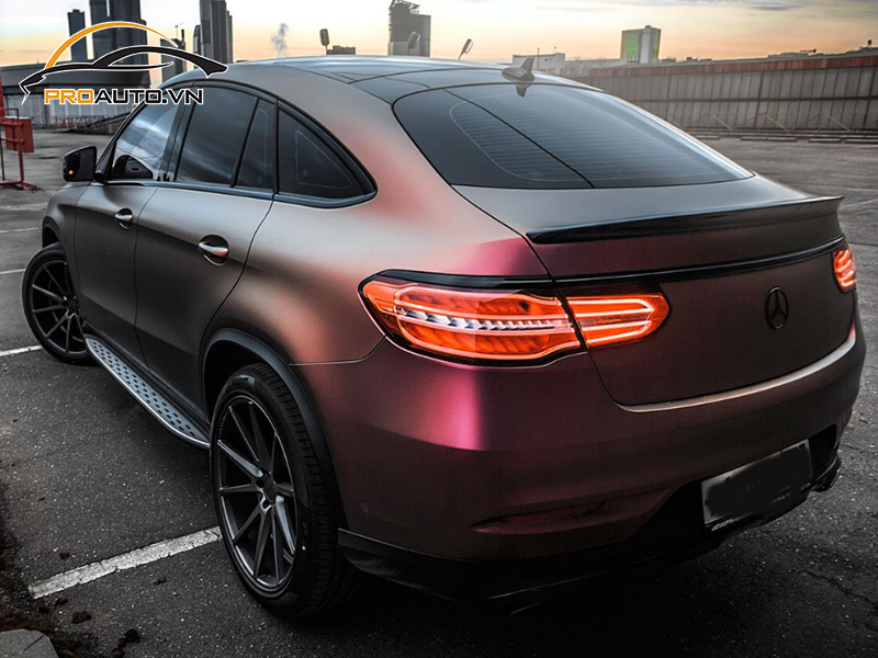 Bảng giá dán wrap đổi màu xe Mercedes GLE