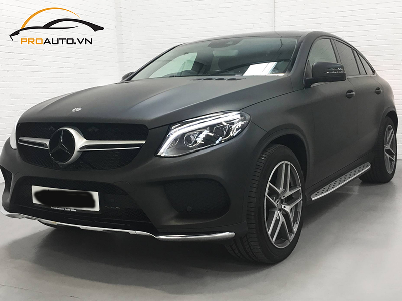 Dán wrap đổi màu xe Mercedes GLE