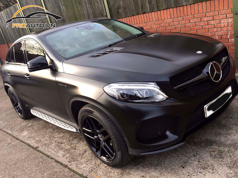 Dán wrap đổi màu xe Mercedes GLE