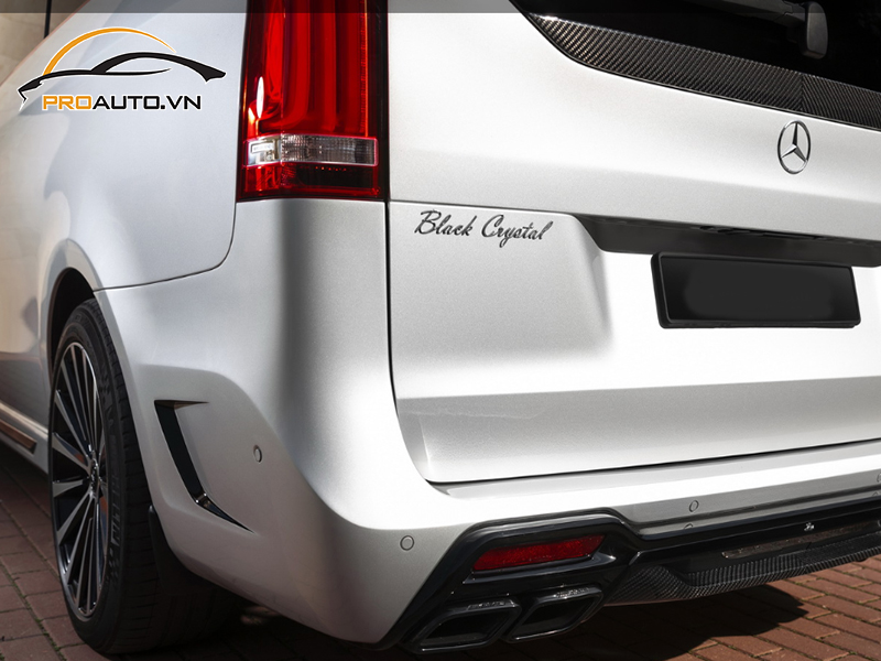 Wrap đổi màu xe Mercedes V-Class