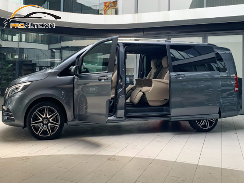 Dán wrap đổi màu Mercedes V250