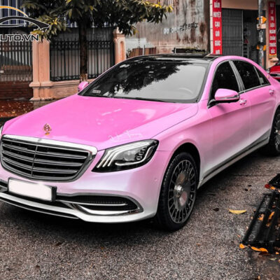 Wrap Đổi Màu Xe Mercedes S-Class