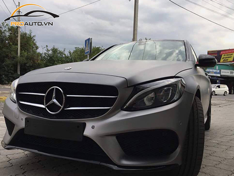 Dán wrap đổi màu Mercedes S-Class