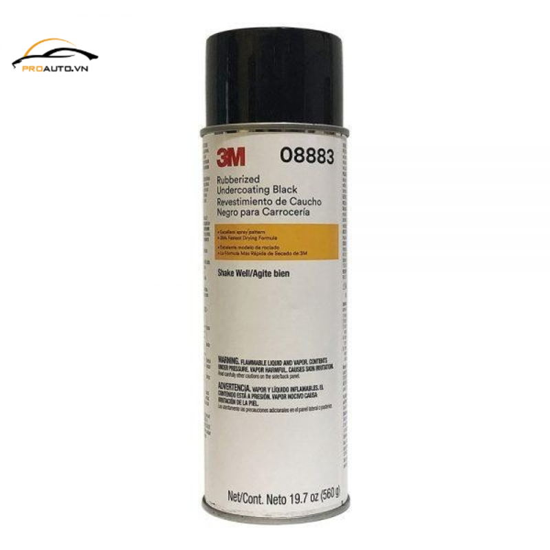Xịt phủ gầm 3M 08883 - Phủ gầm chống ồn, chống gỉ tốt nhất cho xe