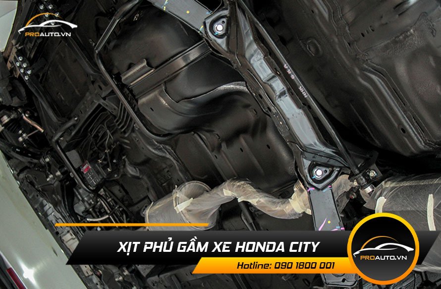 Sơn xịt gầm xe Honda City