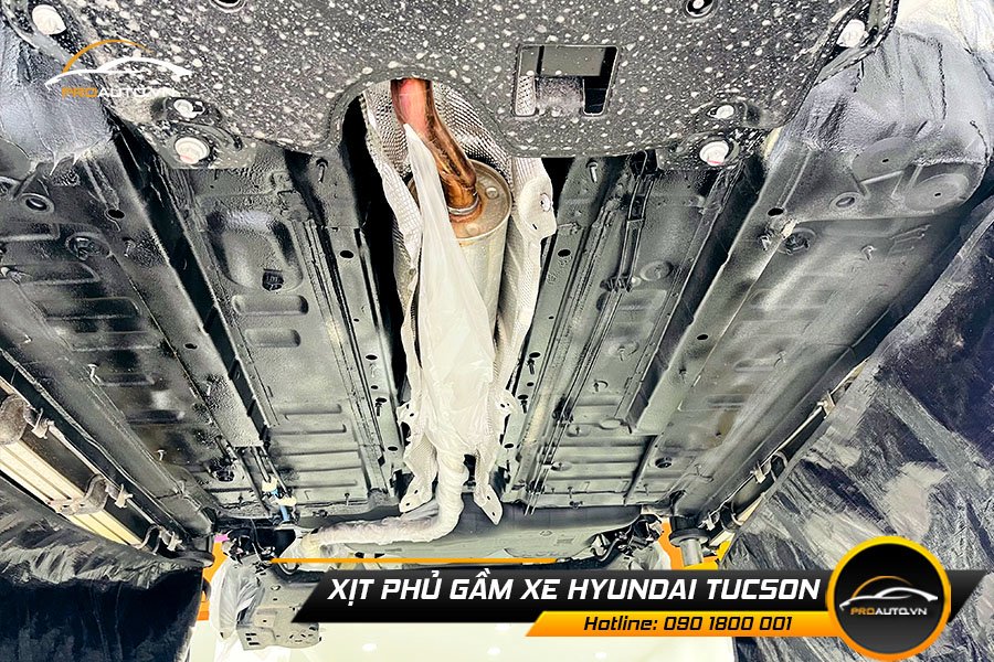 Xịt phủ gầm ô tô Hyundai Tucson