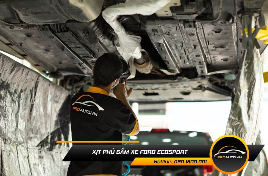 Xịt phủ gầm xe Ford Ecosport