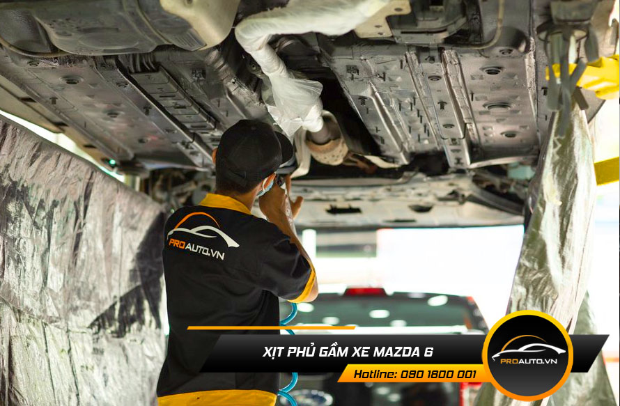 Xịt phủ gầm xe Mazda 6