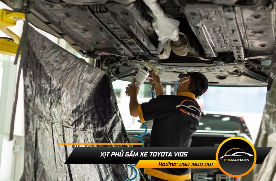 Cách âm chống ồn xe Accord vị trí gầm