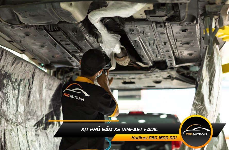 Xịt phủ gầm xe Vinfast Fadil