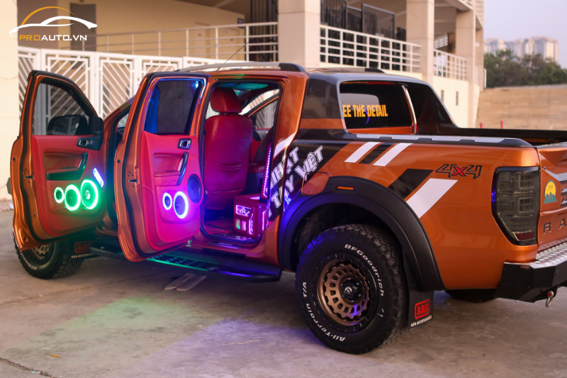 Xu hướng độ âm thanh xe Ford Ranger hiện nay
