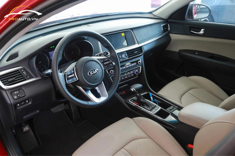 Xu hướng đổi màu nội thất xe Kia Optima