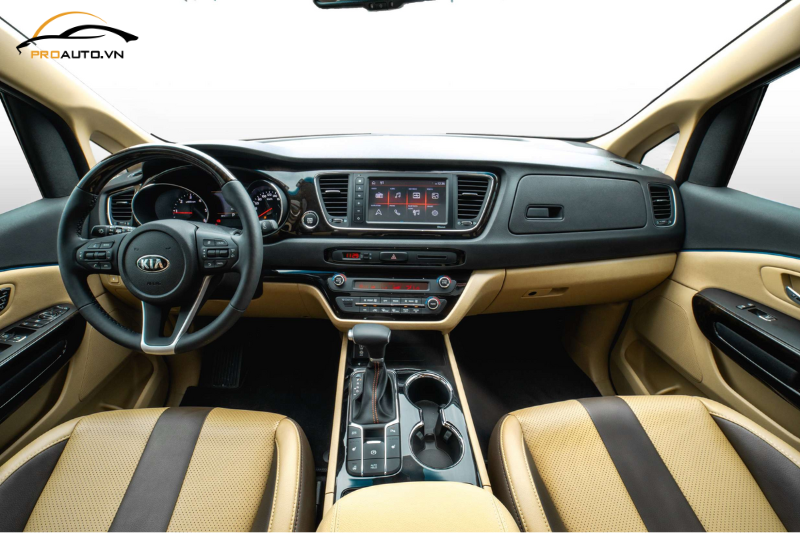 Xu hướng đổi màu nội thất xe Kia Sedona hiện nay
