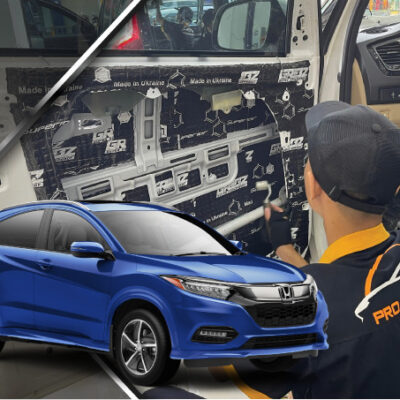 Cách Âm Chống Ồn Xe Honda HRV