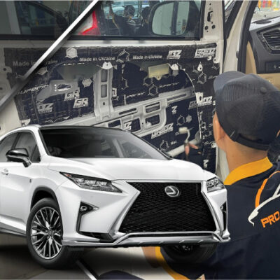 Cách Âm Lexus RX350
