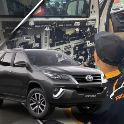 Cách Âm Toyota Fortuner