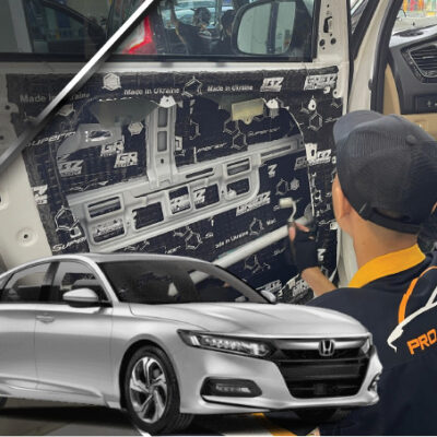 Cách Âm Honda Accord