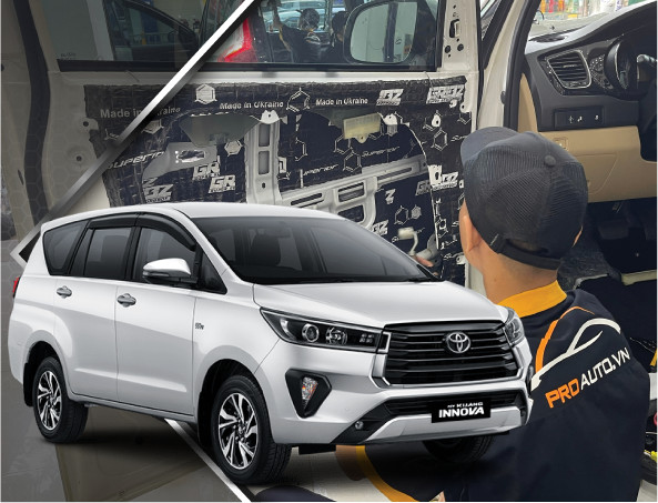 Cách Âm Toyota Innova