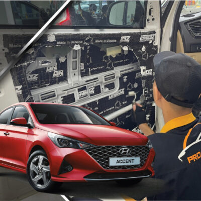 Cách Âm Hyundai Accent