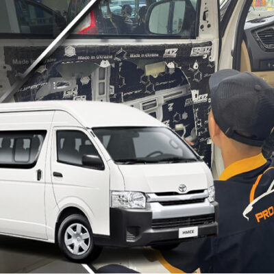 Cách Âm Toyota Hiace