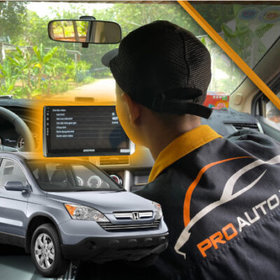 Lắp Màn Hình Zestech Xe Honda CRV 2009