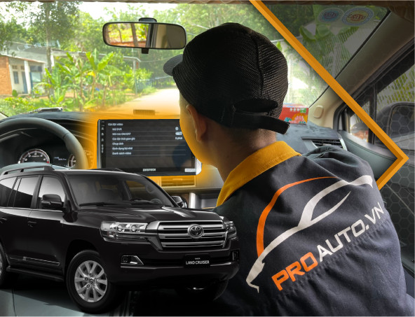 Màn Hình Android Xe Land Cruiser