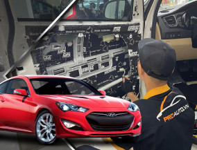 Cách Âm Hyundai Genesis