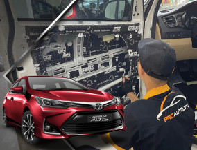 Cách Âm Toyota Altis
