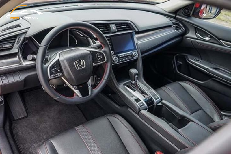 Có nên dán PPF nội thất xe Honda Civic?