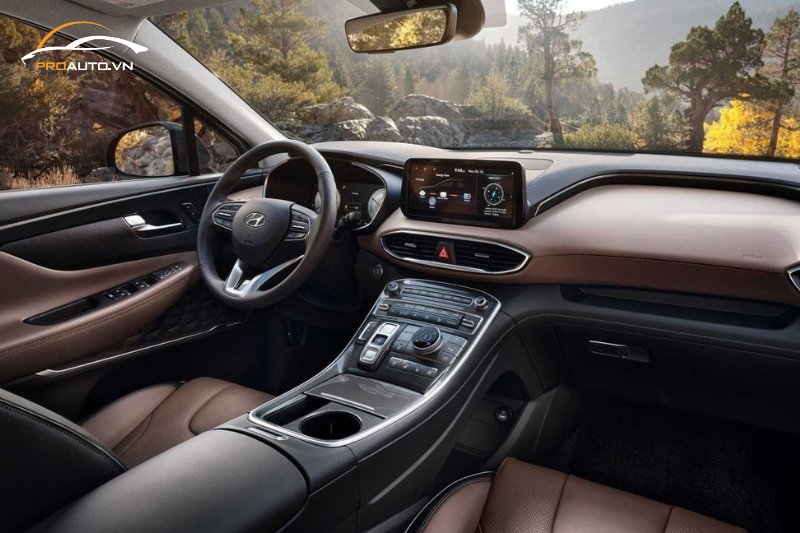 Lợi ích không thể bỏ qua khi dán PPF nội thất xe Hyundai Santafe