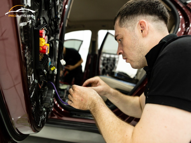 Độ loa ô tô xe Vinfast VF8 chuyên nghiệp tại PROAUTO.VN