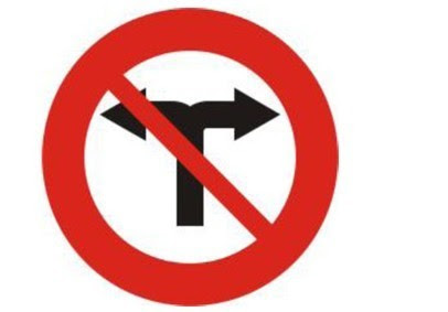 Biển số 137 - Biển báo cấm rẽ phải và rẽ trái