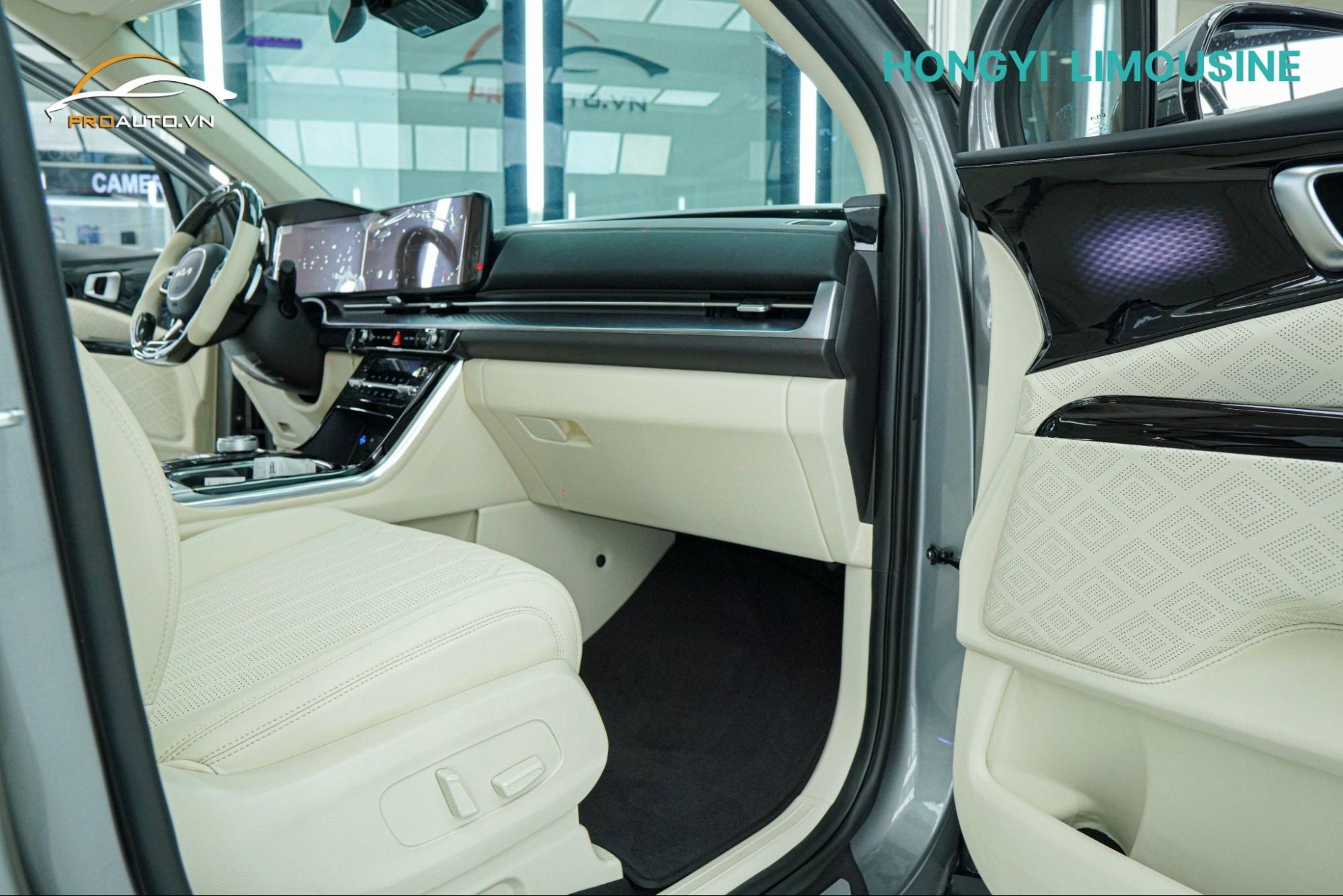 Bọc da tapi, taplo cho Kia Carnival