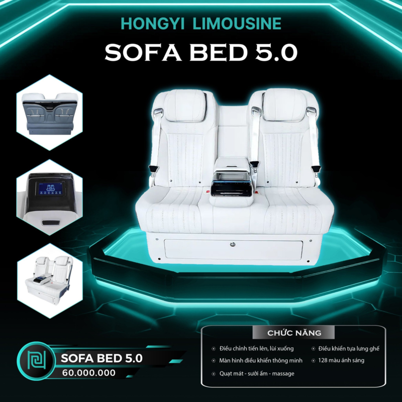 Có nên nâng cấp ghế Sofa Bed 5.0 Max cho xe ô tô?