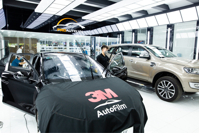 Dán phim cách nhiệt 3M cho xe Honda City